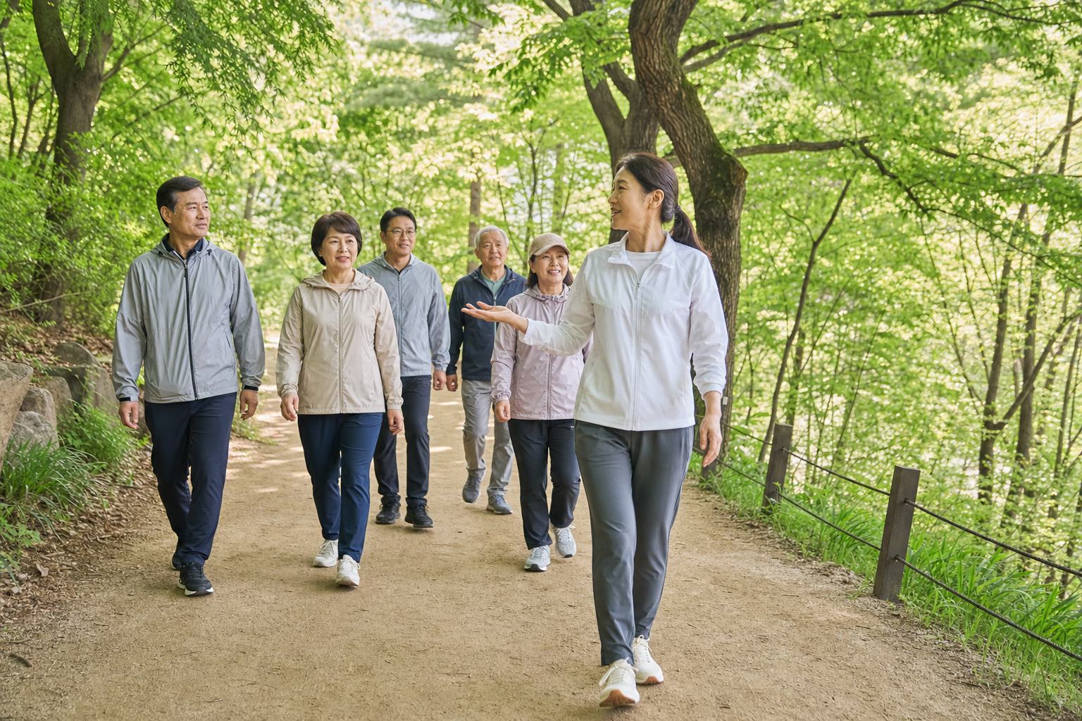 힐링걷기지도사 자격 과정 대표 이미지