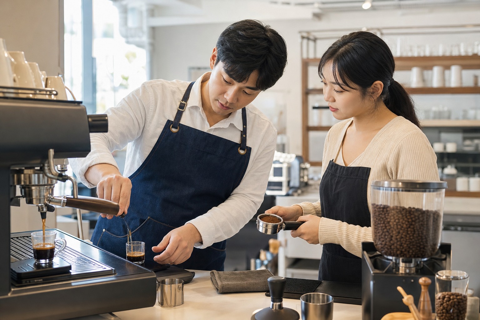 커피바리스타전문가 자격 과정 대표 이미지