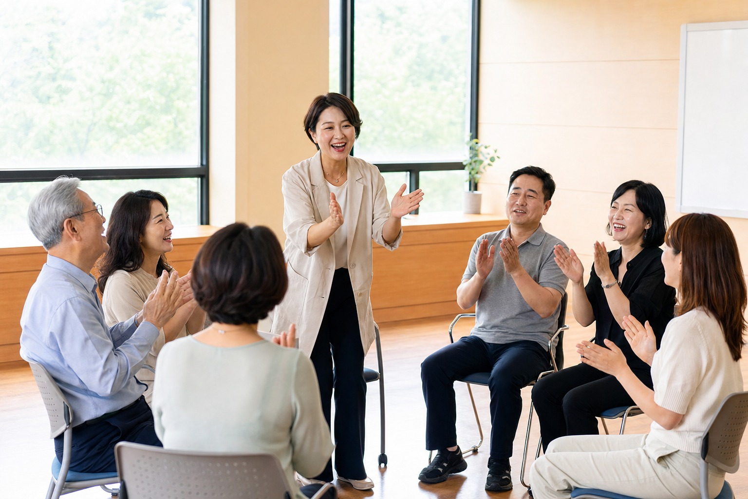 웃음지도사 자격 과정 대표 이미지